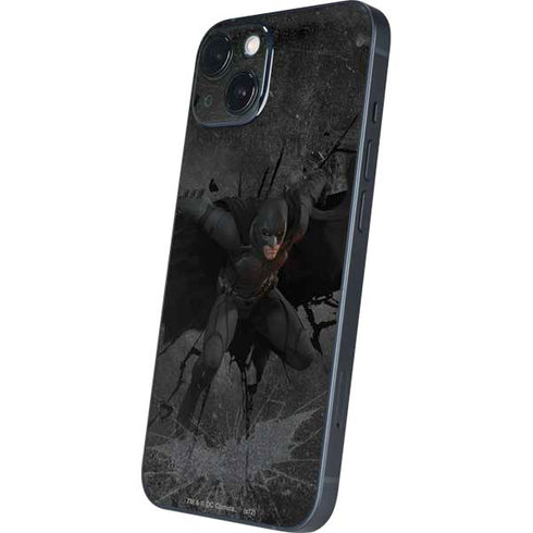 DC Comics Batman The Dark Knight Action pose iPhone 14 Plus Skin